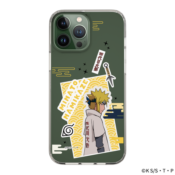 スリムプロテクションケース［ NARUTO-ナルト- 疾風伝 - ステッカー - 波風ミナト ］