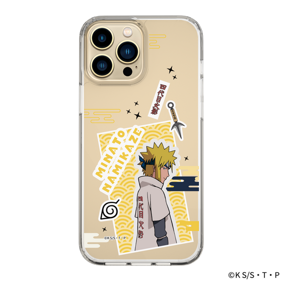 スリムプロテクションケース［ NARUTO -ナルト- 疾風伝 - ステッカー - 波風ミナト ］