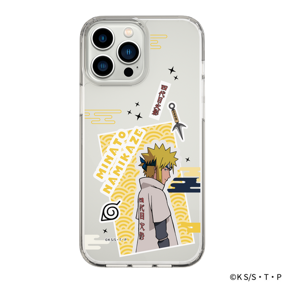 スリムプロテクションケース［ NARUTO -ナルト- 疾風伝 - ステッカー - 波風ミナト ］