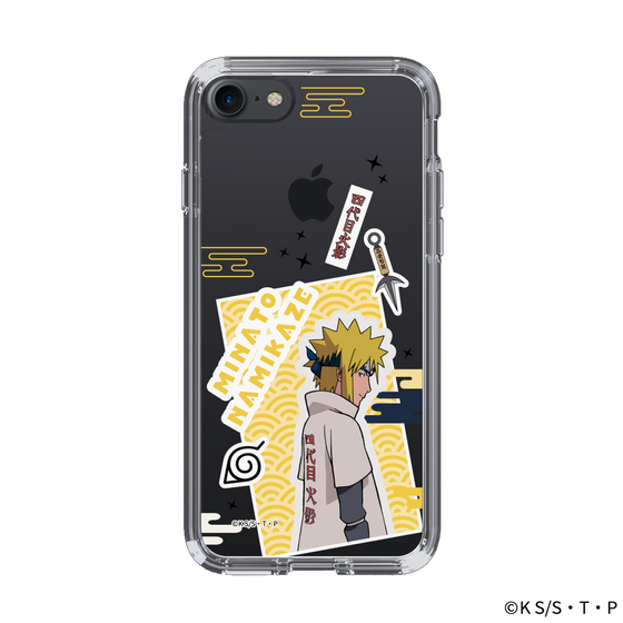 スリムプロテクションケース［ NARUTO -ナルト- 疾風伝 - ステッカー - 波風ミナト ］