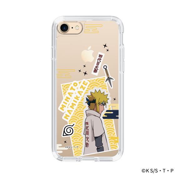スリムプロテクションケース［ NARUTO -ナルト- 疾風伝 - ステッカー - 波風ミナト ］