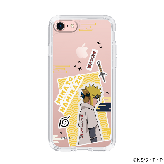 スリムプロテクションケース［ NARUTO -ナルト- 疾風伝 - ステッカー - 波風ミナト ］