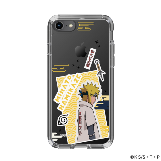 スリムプロテクションケース［ NARUTO -ナルト- 疾風伝 - ステッカー - 波風ミナト ］