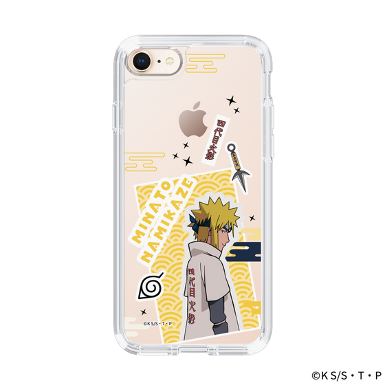 スリムプロテクションケース［ NARUTO -ナルト- 疾風伝 - ステッカー - 波風ミナト ］
