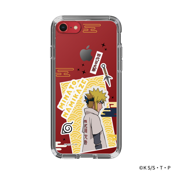 スリムプロテクションケース［ NARUTO -ナルト- 疾風伝 - ステッカー - 波風ミナト ］
