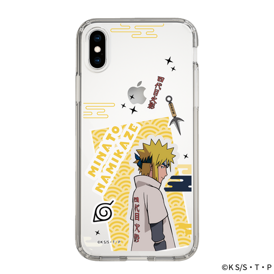 スリムプロテクションケース［ NARUTO -ナルト- 疾風伝 - ステッカー - 波風ミナト ］