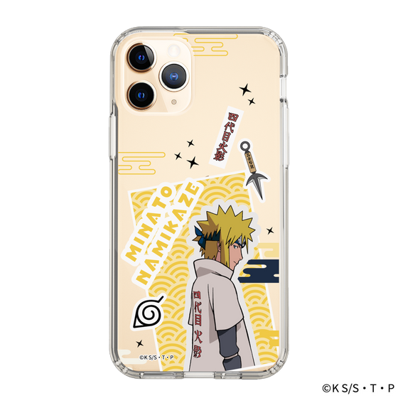 スリムプロテクションケース［ NARUTO -ナルト- 疾風伝 - ステッカー - 波風ミナト ］