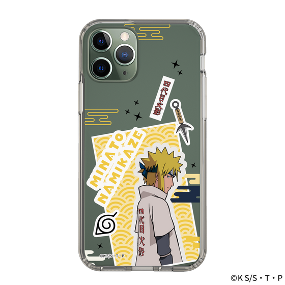 スリムプロテクションケース［ NARUTO -ナルト- 疾風伝 - ステッカー - 波風ミナト ］