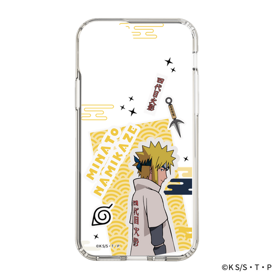 スリムプロテクションケース［ NARUTO -ナルト- 疾風伝 - ステッカー - 波風ミナト ］