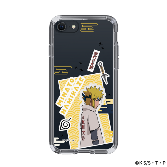 スリムプロテクションケース［ NARUTO -ナルト- 疾風伝 - ステッカー - 波風ミナト ］