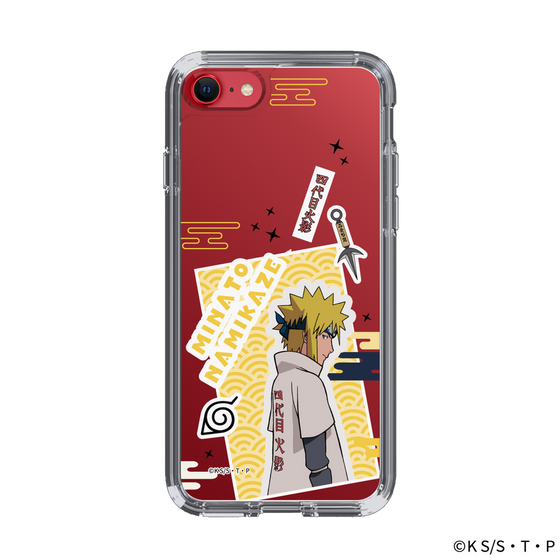 スリムプロテクションケース［ NARUTO -ナルト- 疾風伝 - ステッカー - 波風ミナト ］