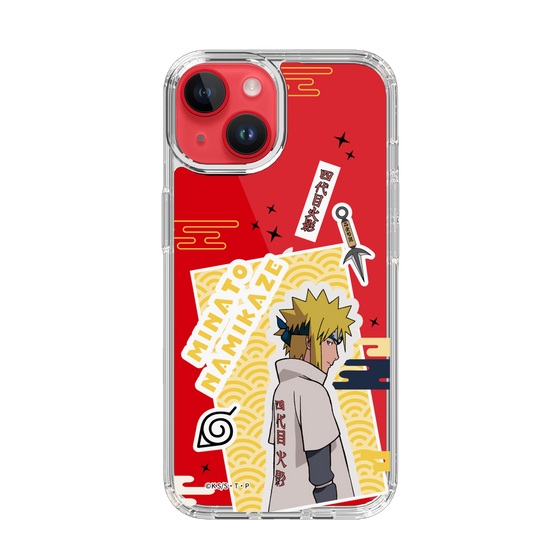 スリムプロテクションケース［ NARUTO -ナルト- 疾風伝 - ステッカー - 波風ミナト ］