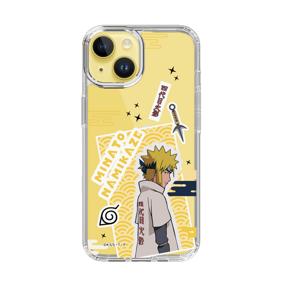 スリムプロテクションケース［ NARUTO -ナルト- 疾風伝 - ステッカー - 波風ミナト ］