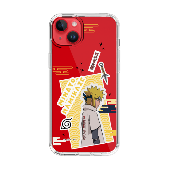 スリムプロテクションケース［ NARUTO -ナルト- 疾風伝 - ステッカー - 波風ミナト ］