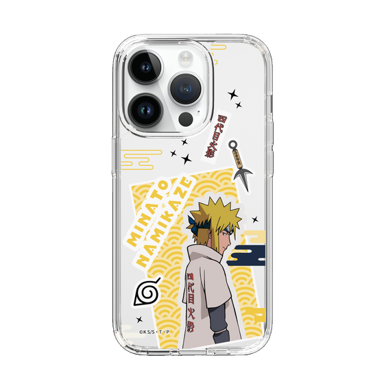 スリムプロテクションケース［ NARUTO -ナルト- 疾風伝 - ステッカー - 波風ミナト ］