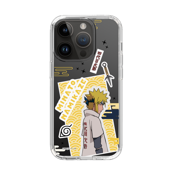 スリムプロテクションケース［ NARUTO -ナルト- 疾風伝 - ステッカー - 波風ミナト ］