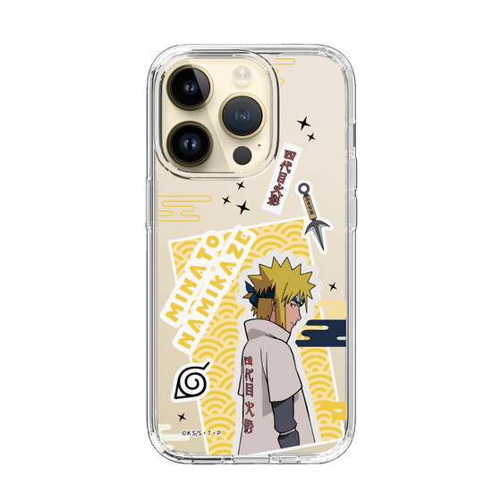 スリムプロテクションケース［ NARUTO -ナルト- 疾風伝 - ステッカー - 波風ミナト ］