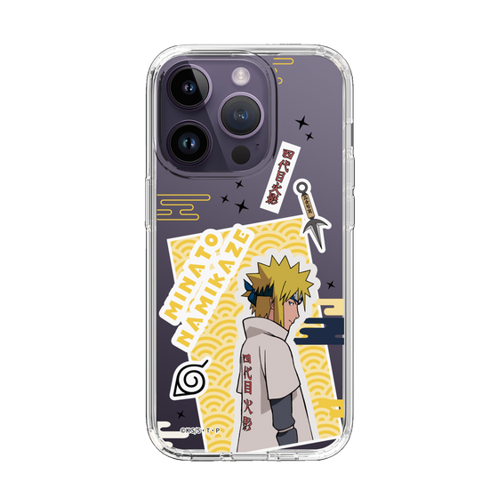 スリムプロテクションケース［ NARUTO -ナルト- 疾風伝 - ステッカー - 波風ミナト ］