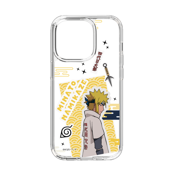 スリムプロテクションケース［ NARUTO -ナルト- 疾風伝 - ステッカー - 波風ミナト ］