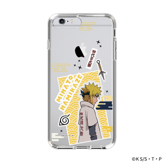 スリムプロテクションケース［ NARUTO -ナルト- 疾風伝 - ステッカー - 波風ミナト ］