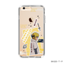 スリムプロテクションケース［ NARUTO -ナルト- 疾風伝 - ステッカー - 波風ミナト ］