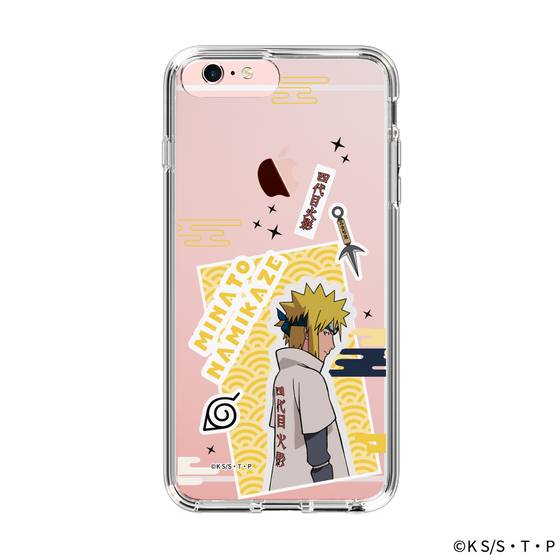 スリムプロテクションケース［ NARUTO -ナルト- 疾風伝 - ステッカー - 波風ミナト ］
