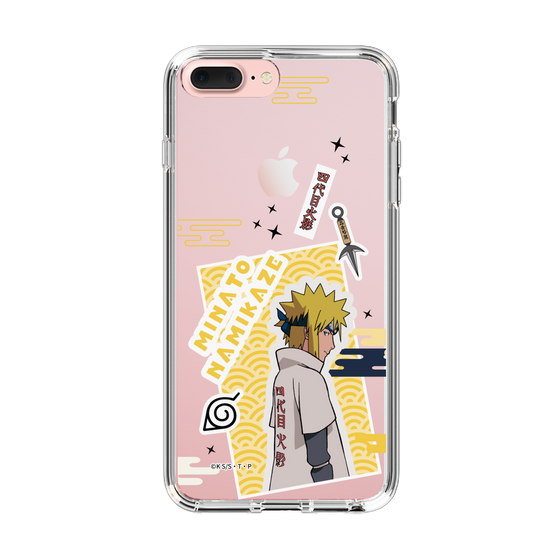 スリムプロテクションケース［ NARUTO -ナルト- 疾風伝 - ステッカー - 波風ミナト ］