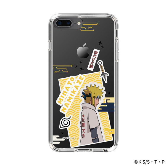 スリムプロテクションケース［ NARUTO -ナルト- 疾風伝 - ステッカー - 波風ミナト ］