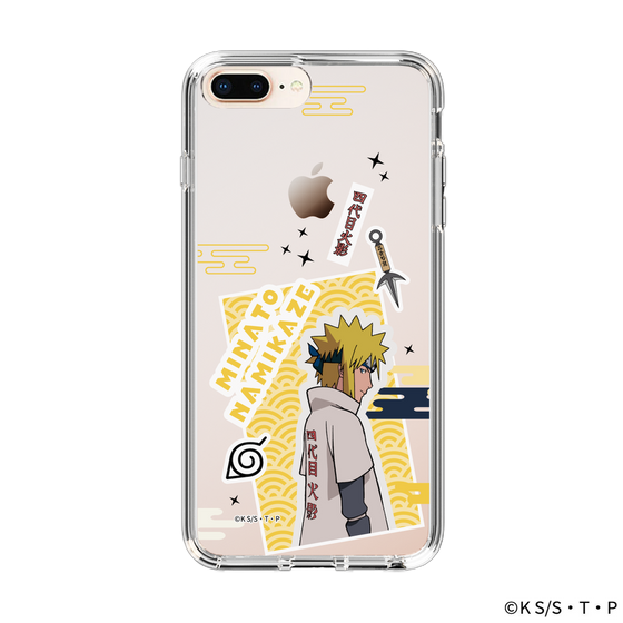 スリムプロテクションケース［ NARUTO -ナルト- 疾風伝 - ステッカー - 波風ミナト ］