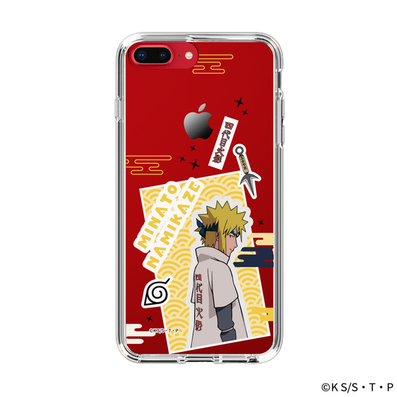 スリムプロテクションケース［ NARUTO -ナルト- 疾風伝 - ステッカー - 波風ミナト ］