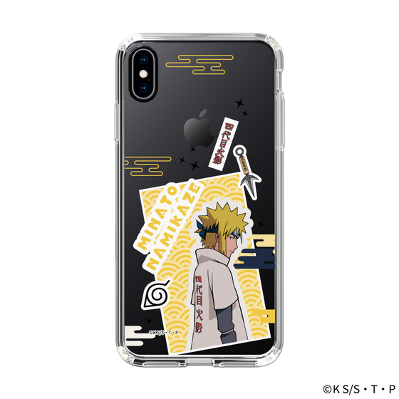 スリムプロテクションケース［ NARUTO -ナルト- 疾風伝 - ステッカー - 波風ミナト ］