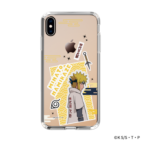 スリムプロテクションケース［ NARUTO -ナルト- 疾風伝 - ステッカー - 波風ミナト ］