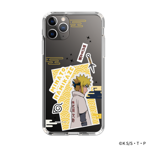 スリムプロテクションケース［ NARUTO -ナルト- 疾風伝 - ステッカー - 波風ミナト ］