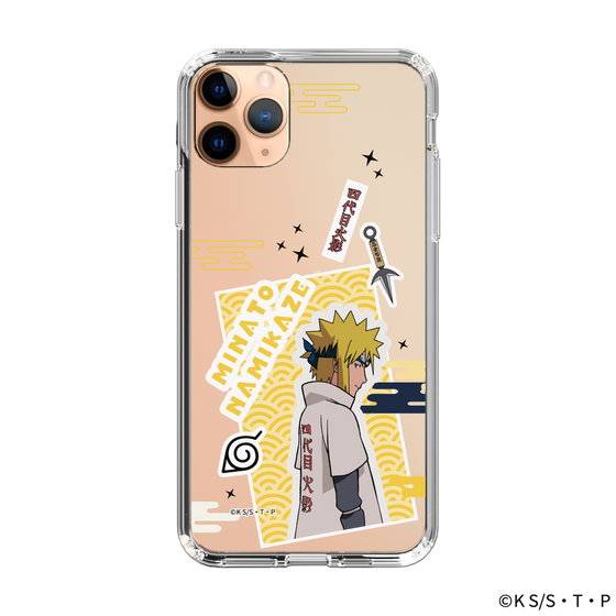 スリムプロテクションケース［ NARUTO -ナルト- 疾風伝 - ステッカー - 波風ミナト ］