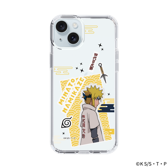 スリムプロテクションケース［ NARUTO-ナルト- 疾風伝 - ステッカー - 波風ミナト ］