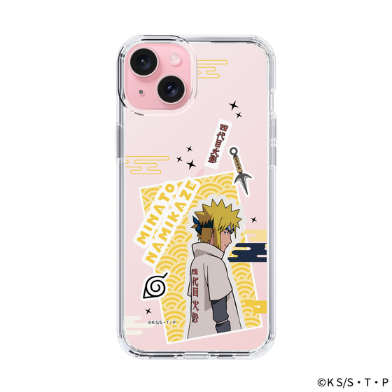 スリムプロテクションケース［ NARUTO -ナルト- 疾風伝 - ステッカー - 波風ミナト ］