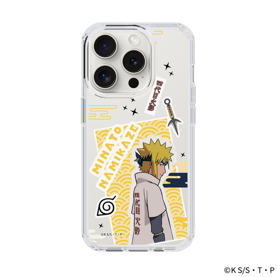 スリムプロテクションケース［ NARUTO-ナルト- 疾風伝 - ステッカー - 波風ミナト ］