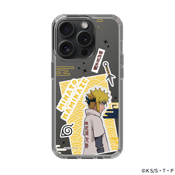 スリムプロテクションケース［ NARUTO -ナルト- 疾風伝 - ステッカー - 波風ミナト ］