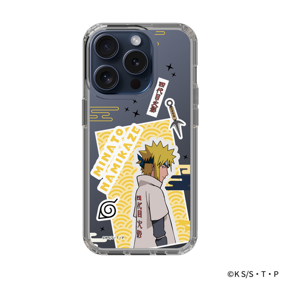 スリムプロテクションケース［ NARUTO -ナルト- 疾風伝 - ステッカー - 波風ミナト ］