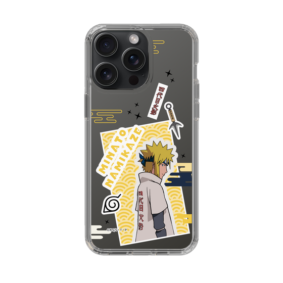 スリムプロテクションケース［ NARUTO -ナルト- 疾風伝 - ステッカー - 波風ミナト ］