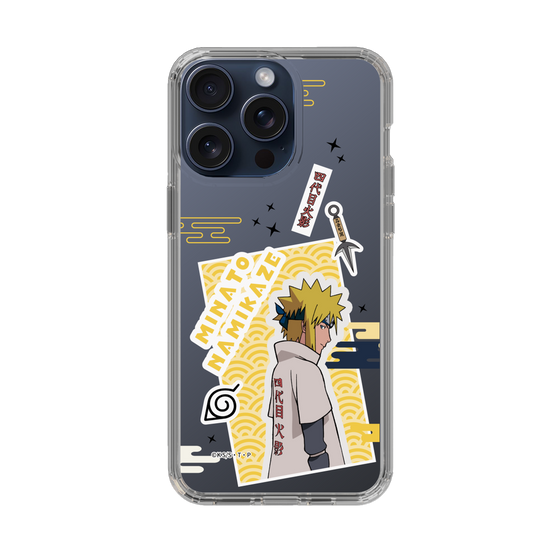 スリムプロテクションケース［ NARUTO -ナルト- 疾風伝 - ステッカー - 波風ミナト ］