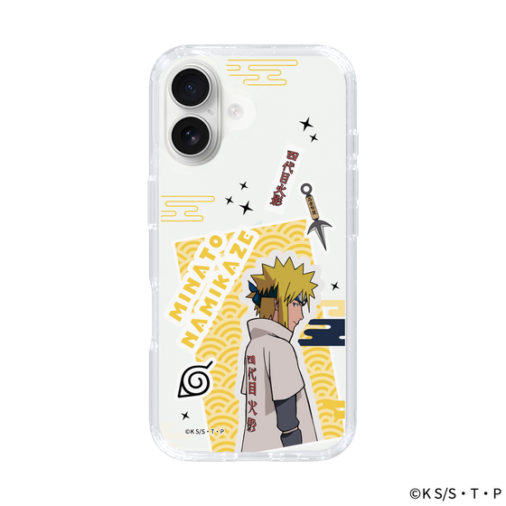 スリムプロテクションケース［ NARUTO-ナルト- 疾風伝 - ステッカー - 波風ミナト ］