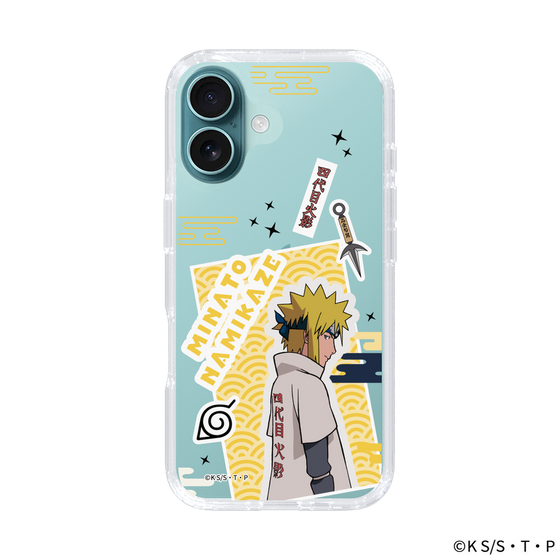 スリムプロテクションケース［ NARUTO -ナルト- 疾風伝 - ステッカー - 波風ミナト ］