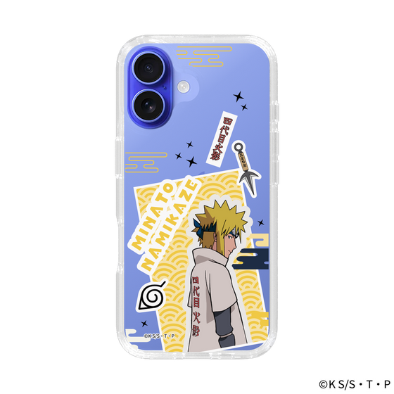 スリムプロテクションケース［ NARUTO -ナルト- 疾風伝 - ステッカー - 波風ミナト ］