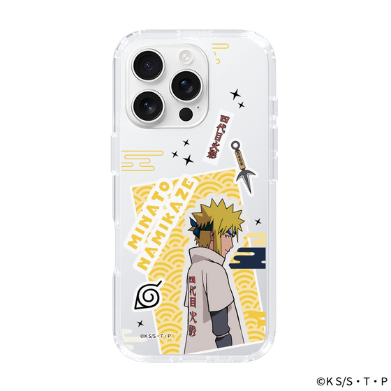 スリムプロテクションケース［ NARUTO-ナルト- 疾風伝 - ステッカー - 波風ミナト ］