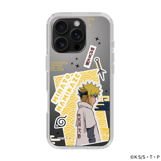 スリムプロテクションケース［ NARUTO -ナルト- 疾風伝 - ステッカー - 波風ミナト ］