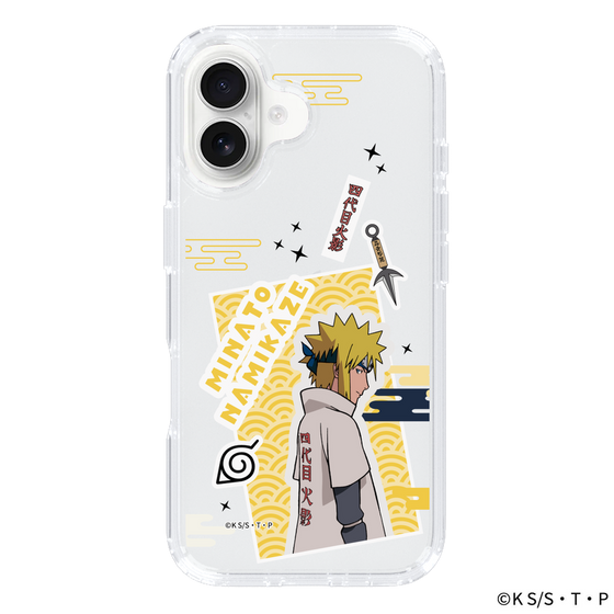 スリムプロテクションケース［ NARUTO-ナルト- 疾風伝 - ステッカー - 波風ミナト ］