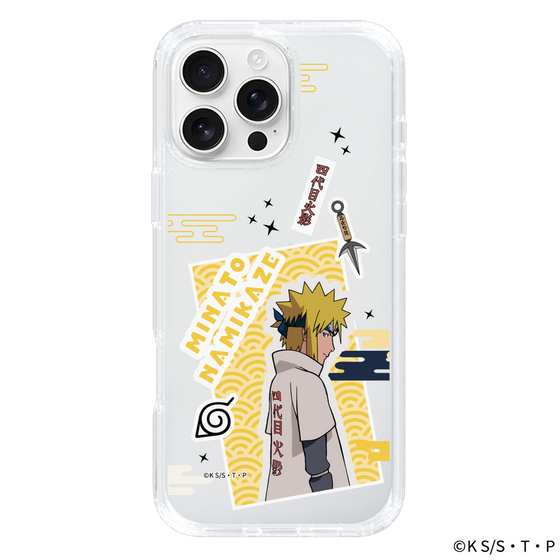 スリムプロテクションケース［ NARUTO-ナルト- 疾風伝 - ステッカー - 波風ミナト ］