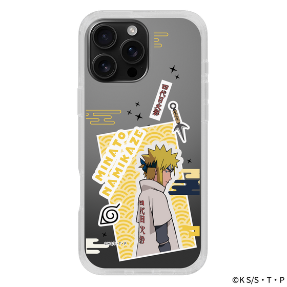 スリムプロテクションケース［ NARUTO -ナルト- 疾風伝 - ステッカー - 波風ミナト ］