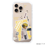 スリムプロテクションケース［ NARUTO -ナルト- 疾風伝 - ステッカー - 波風ミナト ］